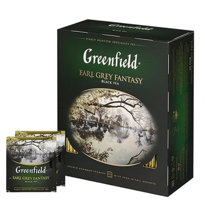 Herbata Greenfield Earl Grey Fantasy 100x2g(551)