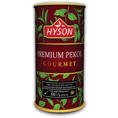 Hyson herbata czarna liściasta Premium PEKOE 100g (189)
